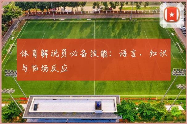 体育解说员必备技能：语言、知识与临场反应